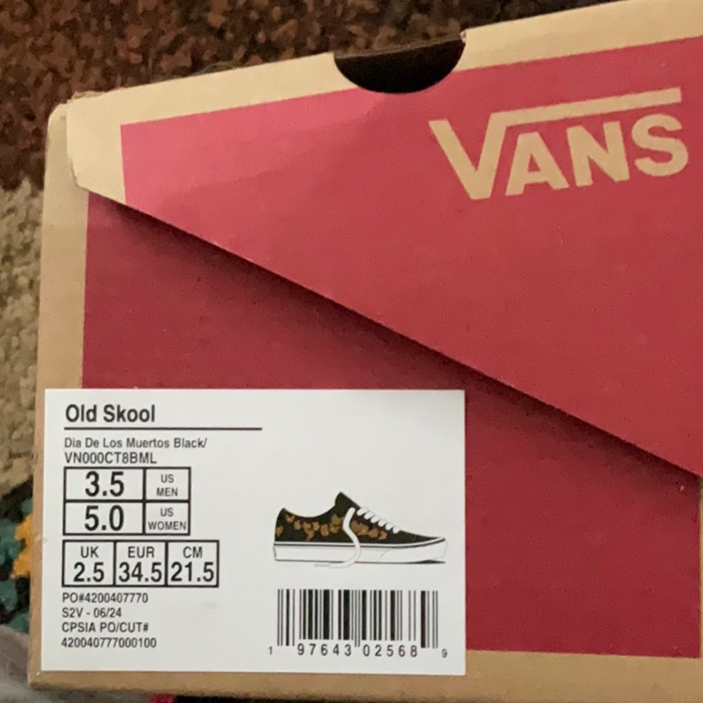 NWT Vans Dia De Muertos Old Skool Shoe - Picture 5 of 10